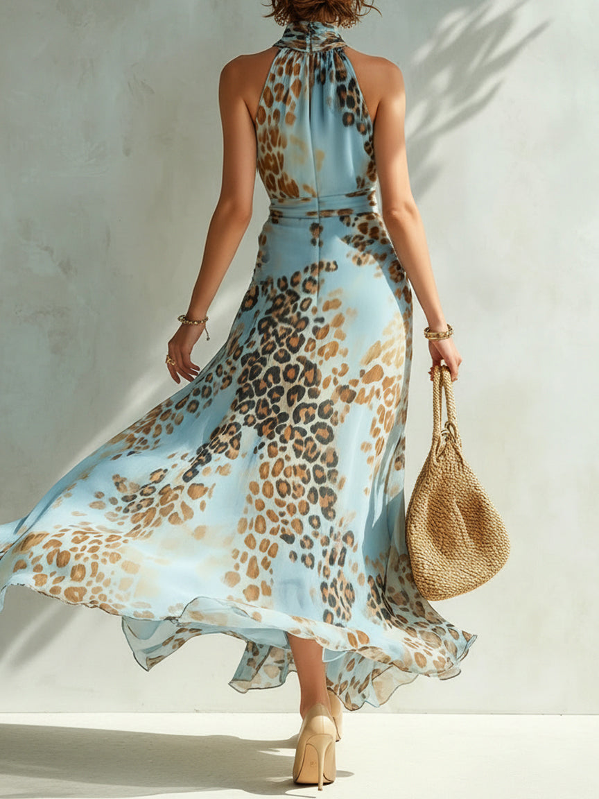 Danielle | Kleid mit Tierdruck