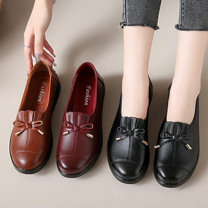 MARA – Elegante Damen-Slipper aus weichem Leder