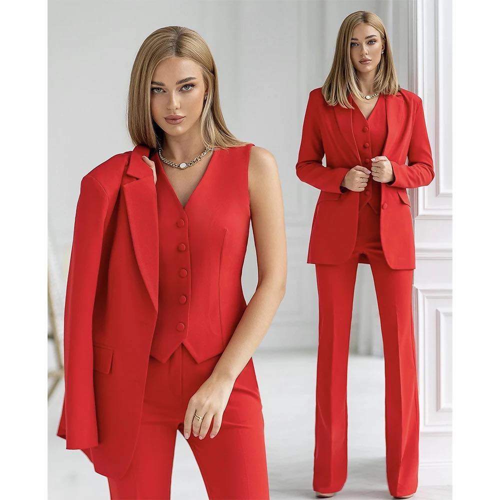 Traje Safira (Chaqueta + Pantalones + Chaleco)