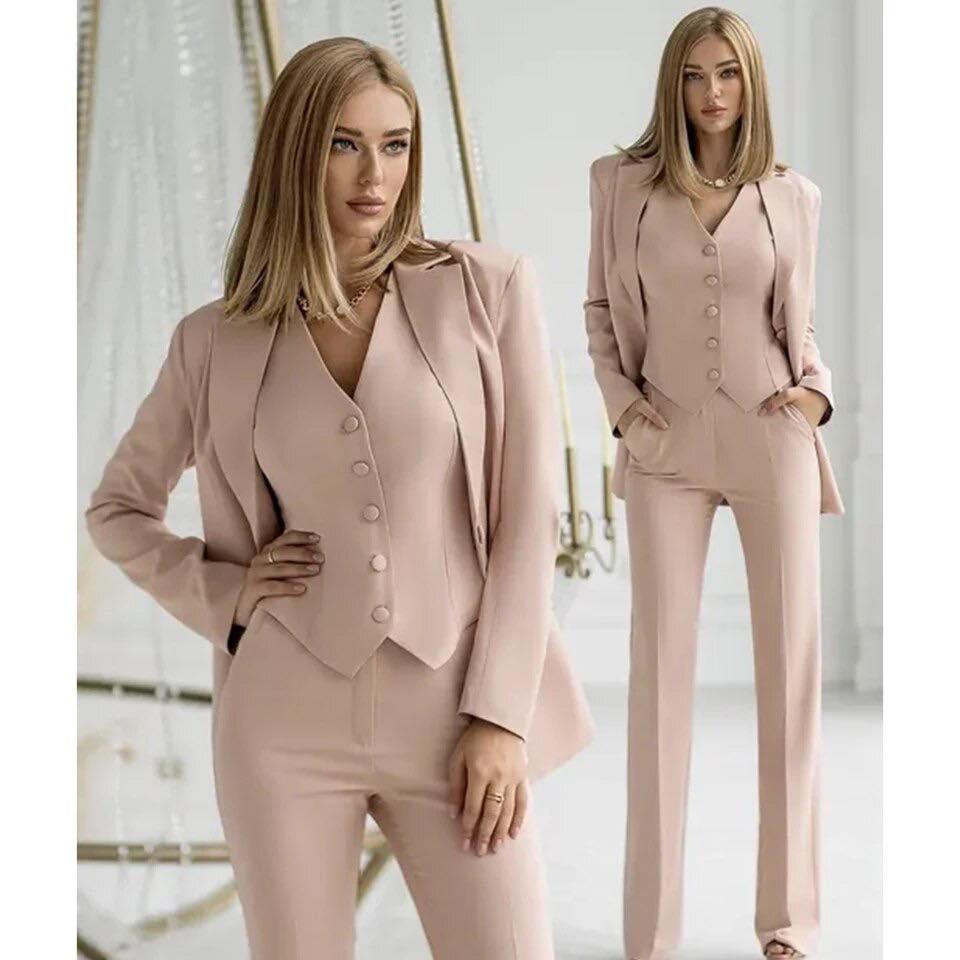 Traje Safira (Chaqueta + Pantalones + Chaleco)