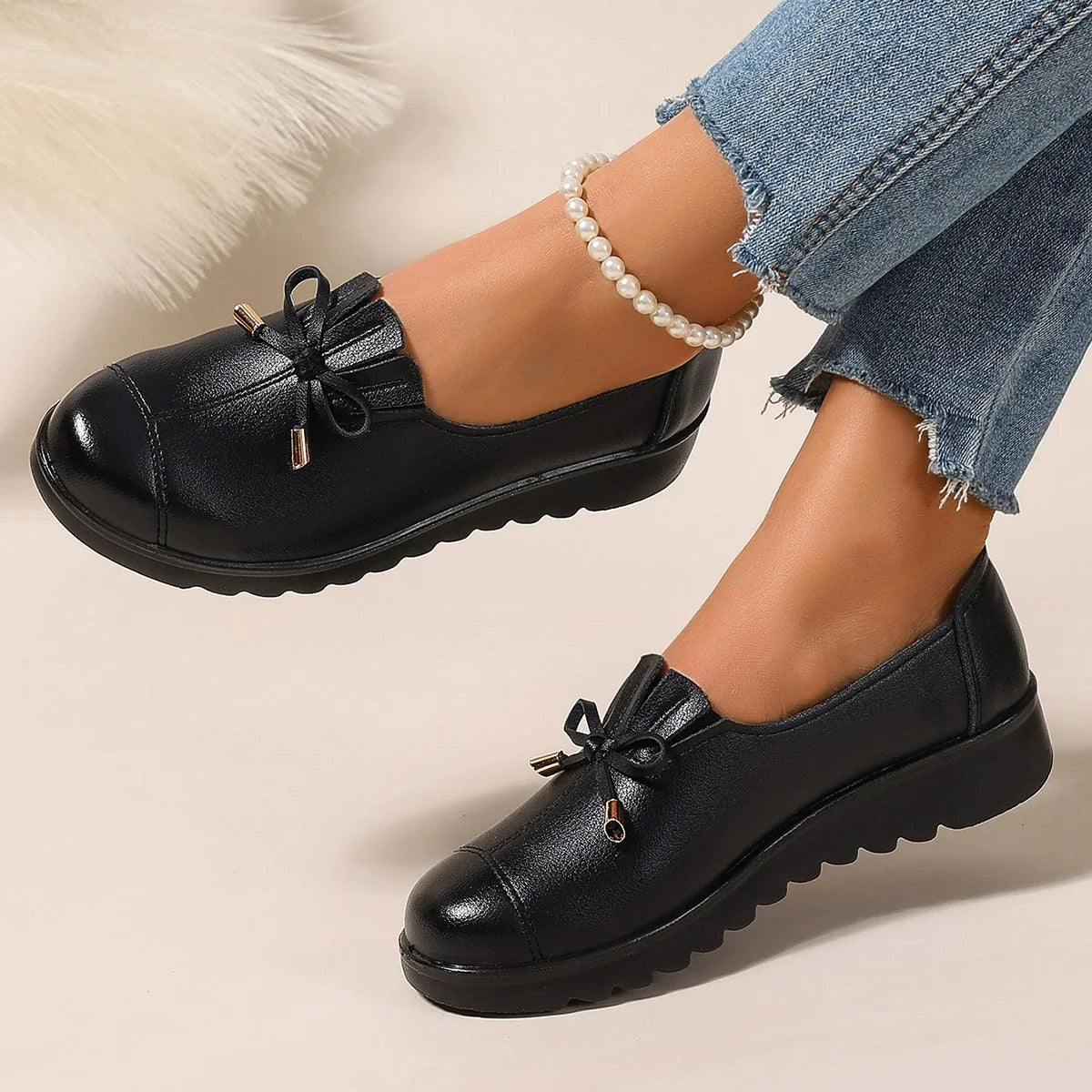 MARA – Elegante Damen-Slipper aus weichem Leder
