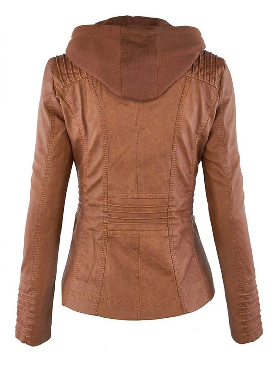 Nella | Elegante Jacke in Lederoptik