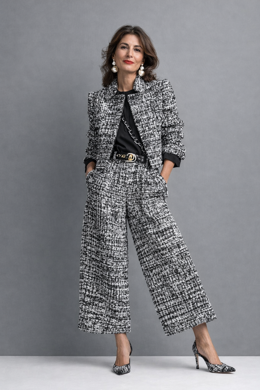 SPYCISŁAWA | Tweed-Set für kühlere Tage