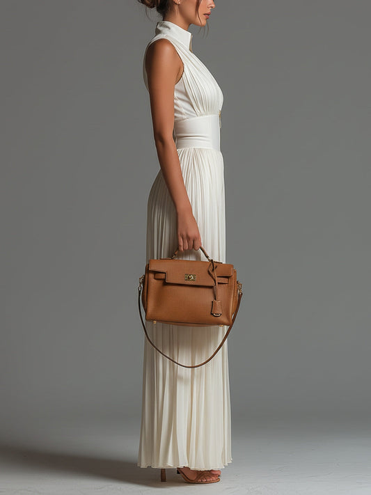 SHOPIA - Essential Jumpsuit Weiß