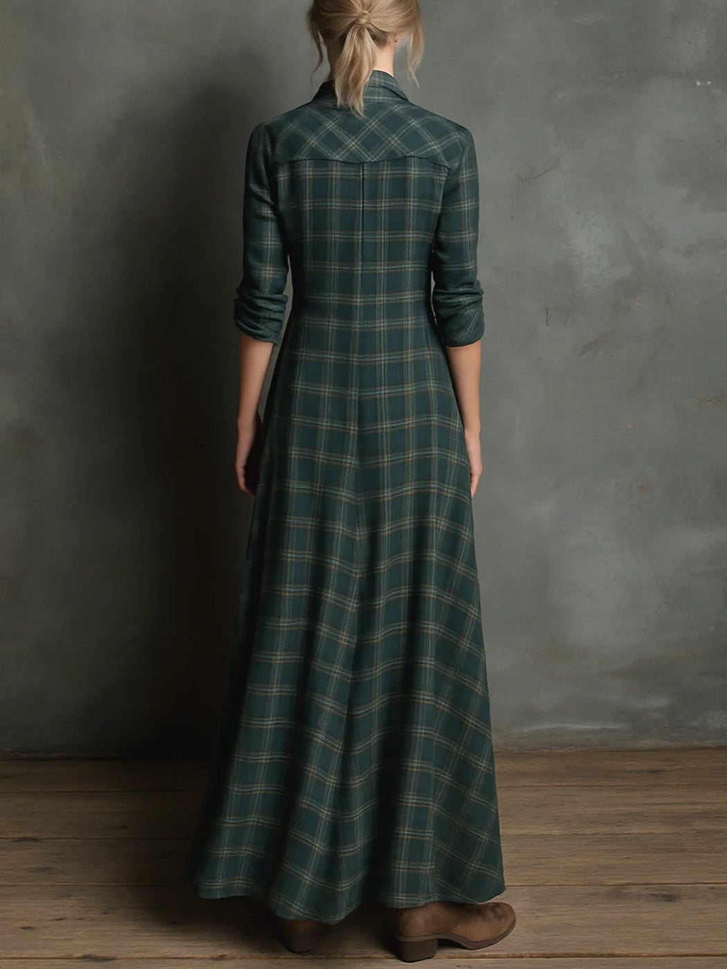 Emanuela – Abito Verde Imperiale