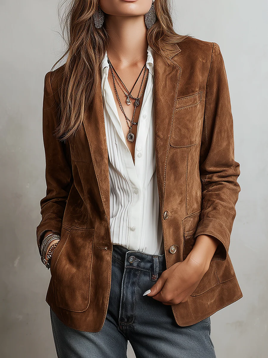 Marcelle | Vintage Blazer Braun