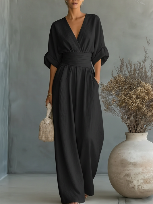 LUMIÈRE Jumpsuit – Elegant, figurschmeichelnd