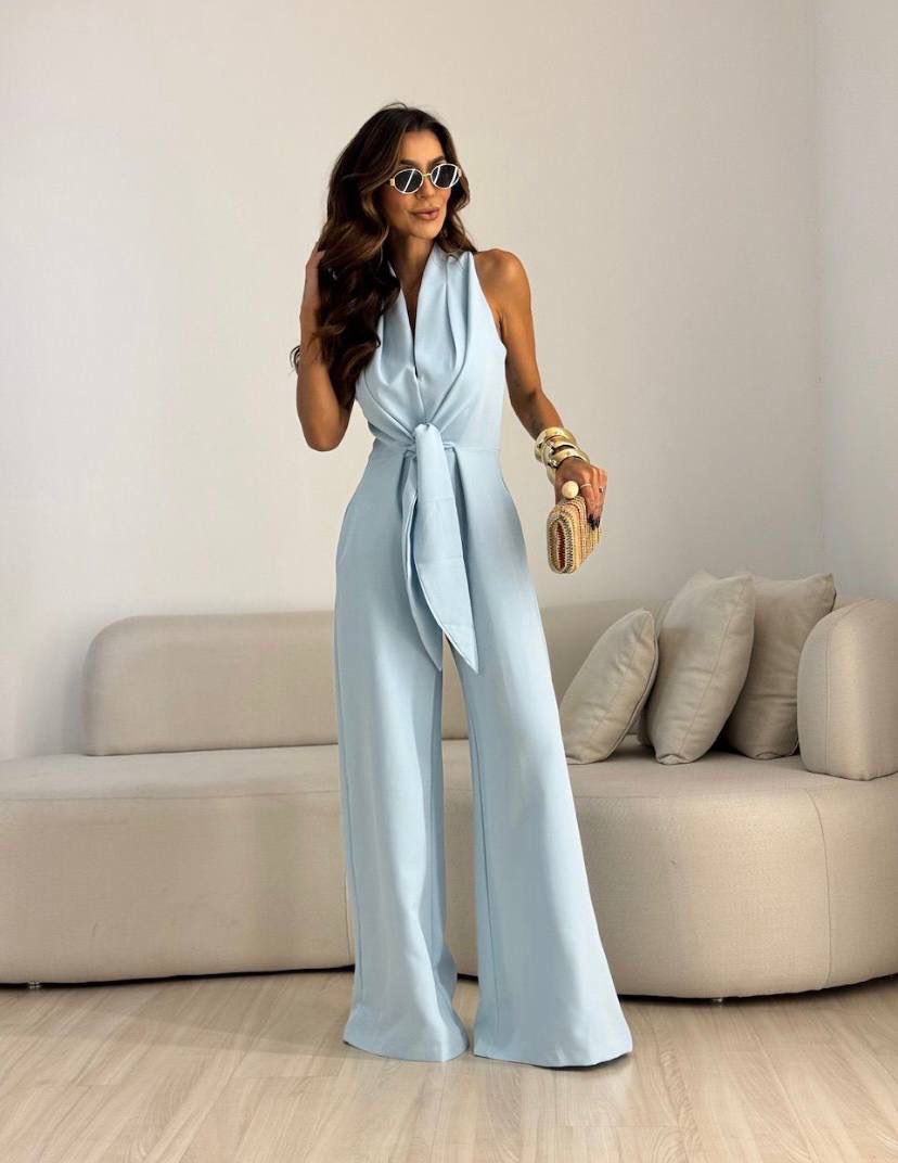 WIĘCESŁAWA | Jumpsuit mit weitem Bein