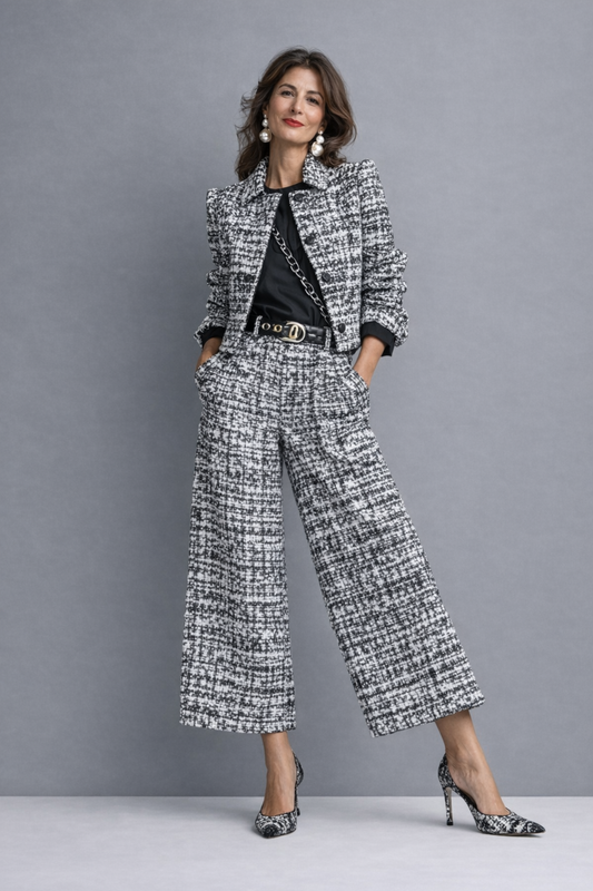 SPYCISŁAWA | Tweed-Set für kühlere Tage