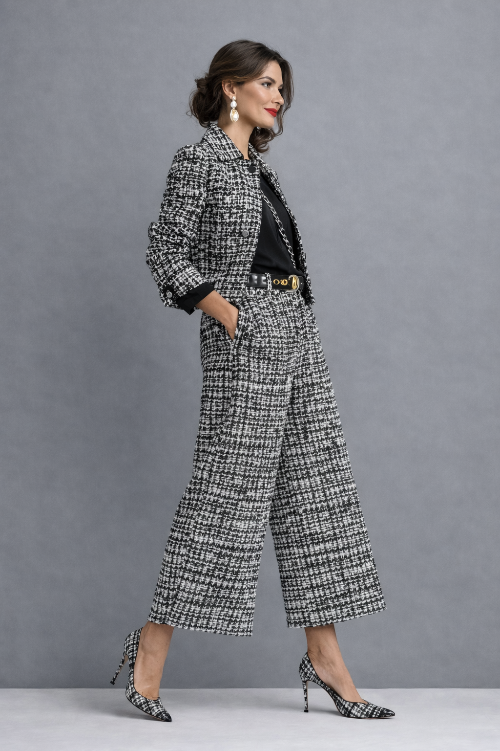 SPYCISŁAWA | Tweed-Set für kühlere Tage
