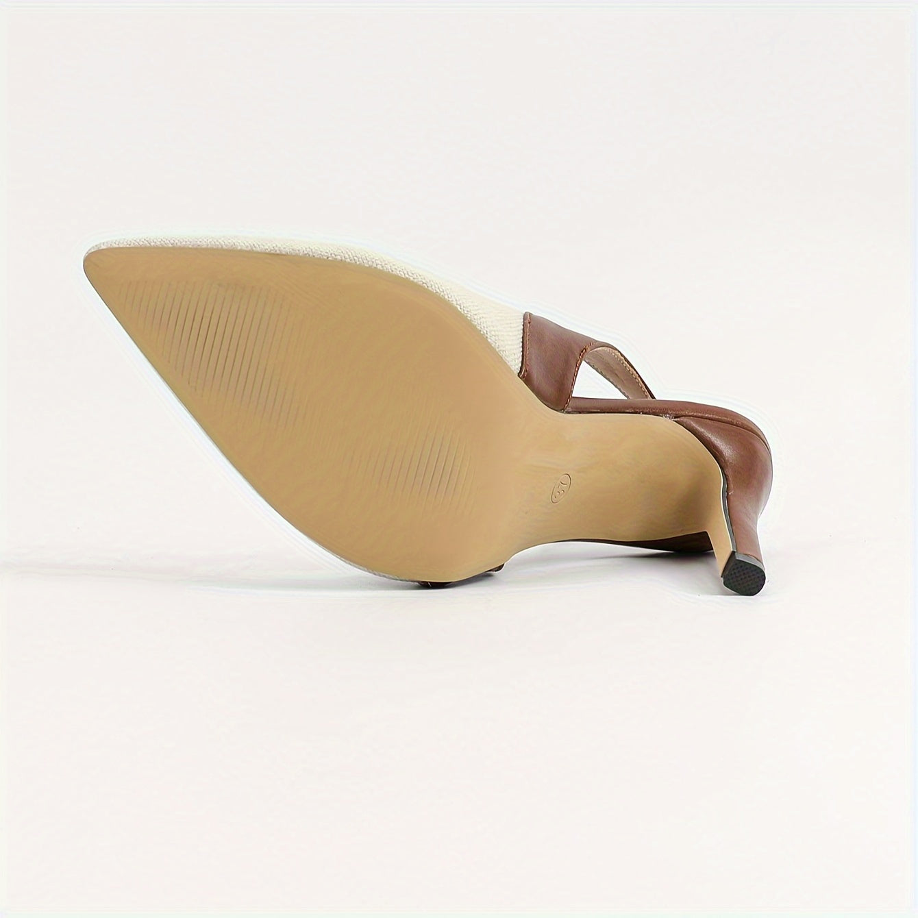 Amelia™ | Absatzschuhe mit offenem Fersenbereich und Kontrastdetails