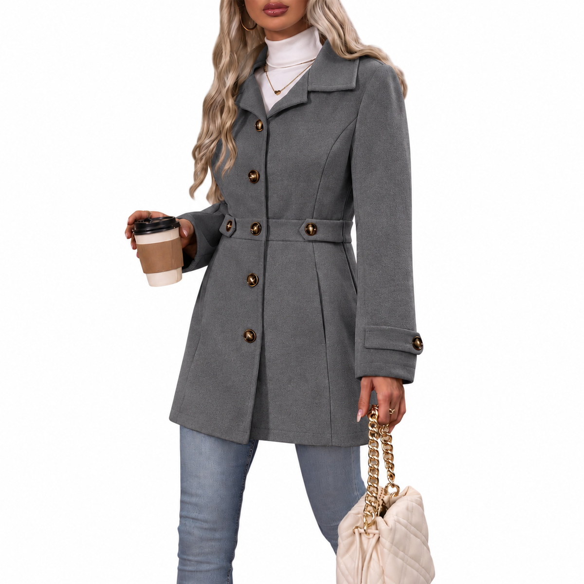 Elena | Eleganter Herbstmantel