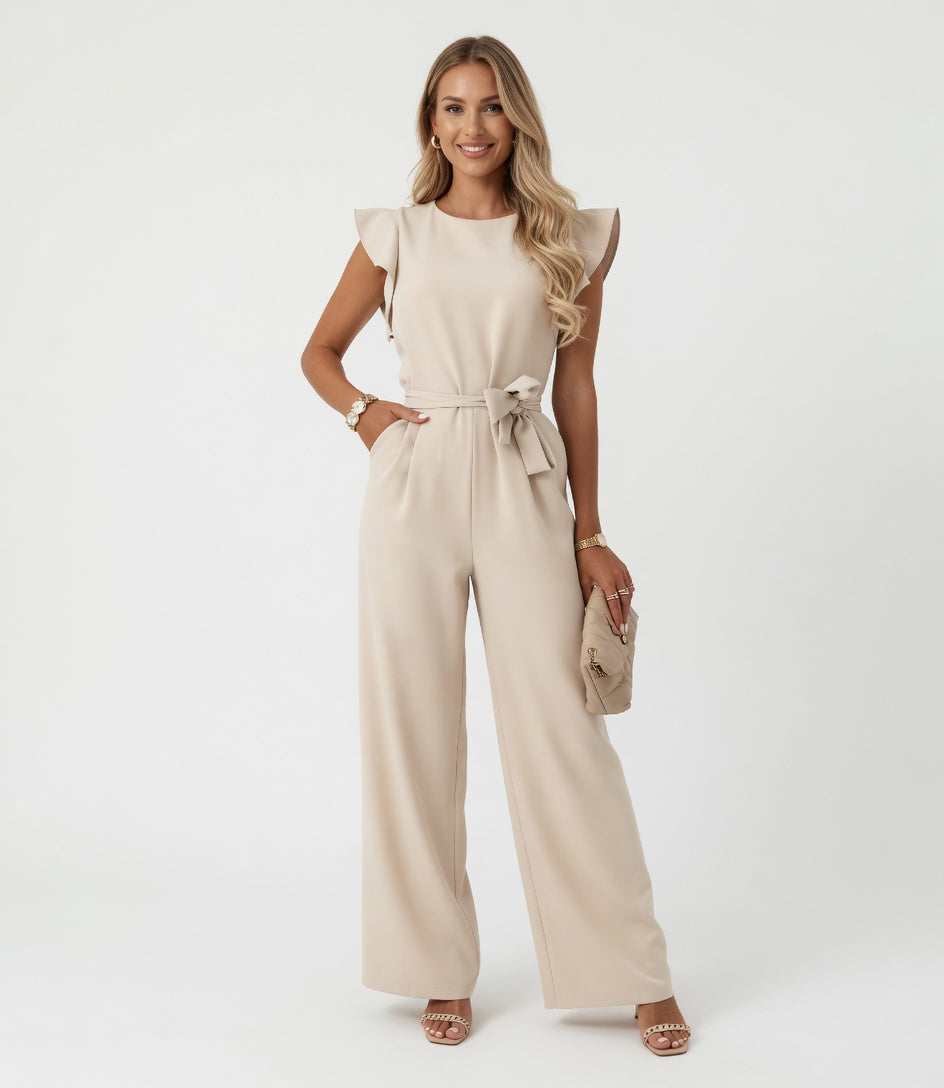 PAKOSŁAWA | Jumpsuit mit Taillengürtel