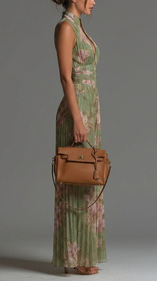 LEA — Chiffon-Jumpsuit mit Blumenmuster