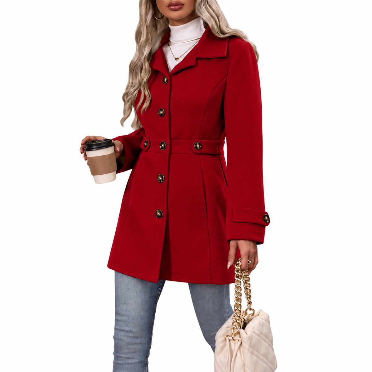 Elena | Eleganter Herbstmantel