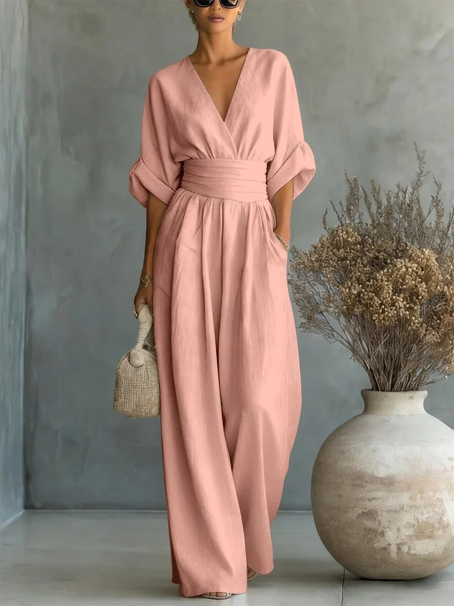 LUMIÈRE Jumpsuit – Elegant, figurschmeichelnd