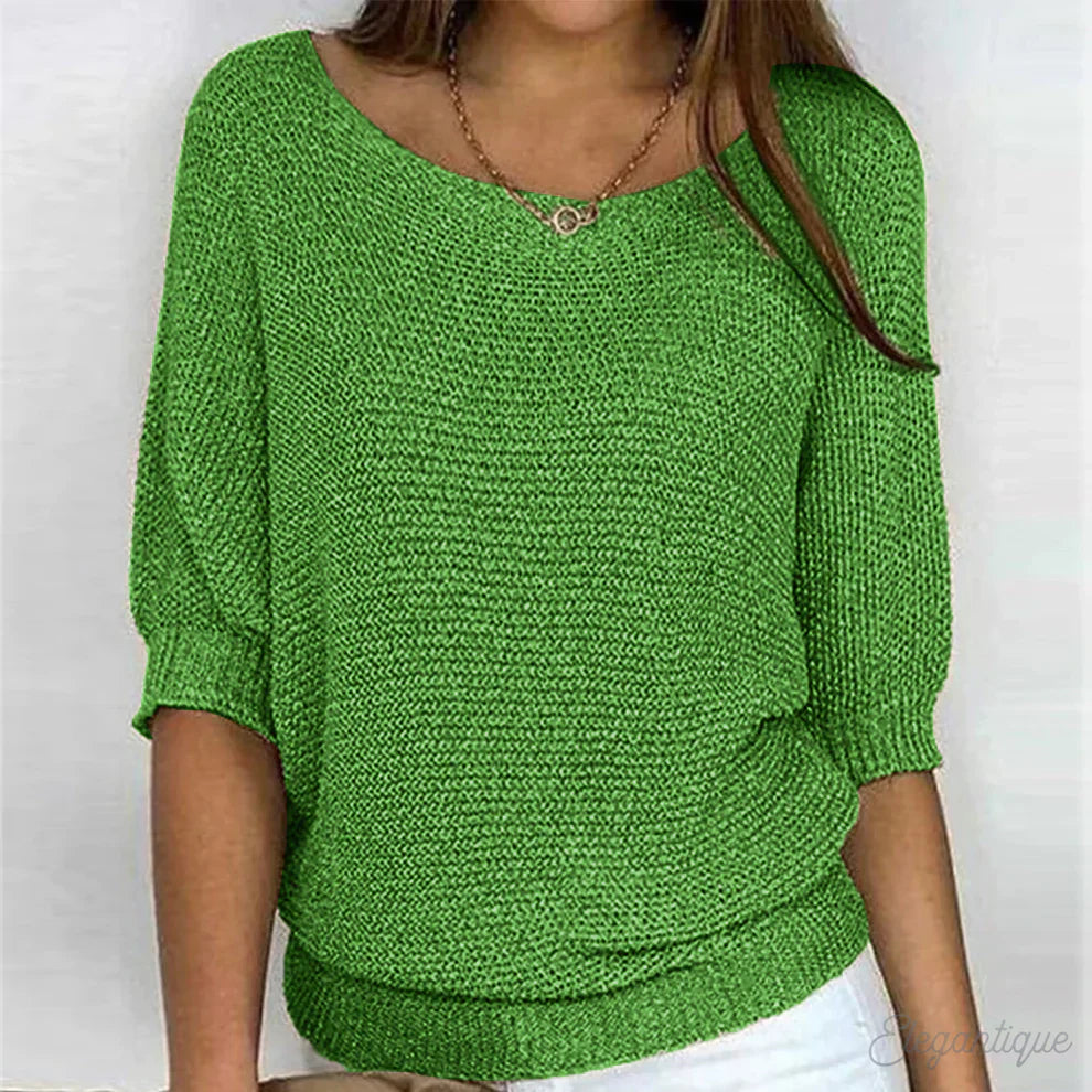 Gabrielle | Chic gedrehter Pullover