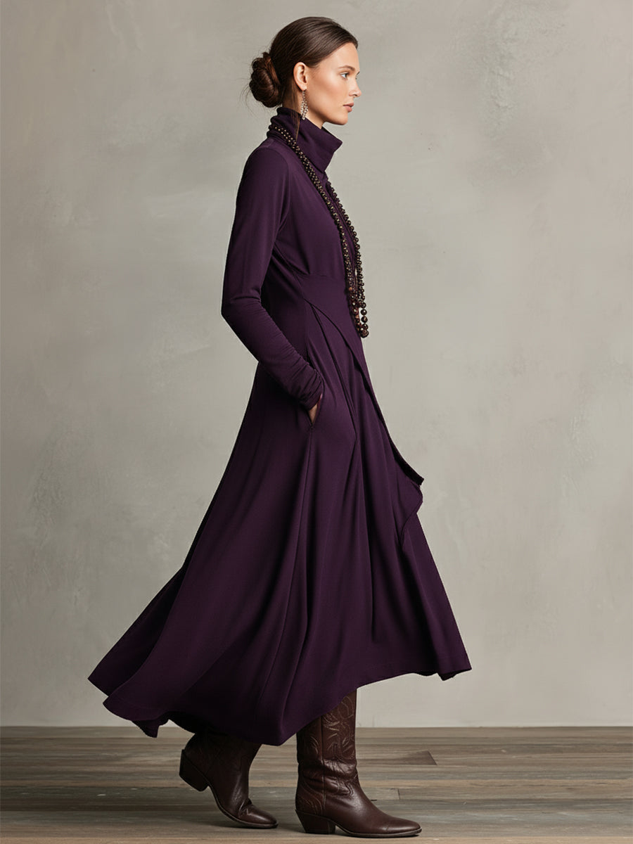 Nathalie | Elegantes Kleid mit Drapierung