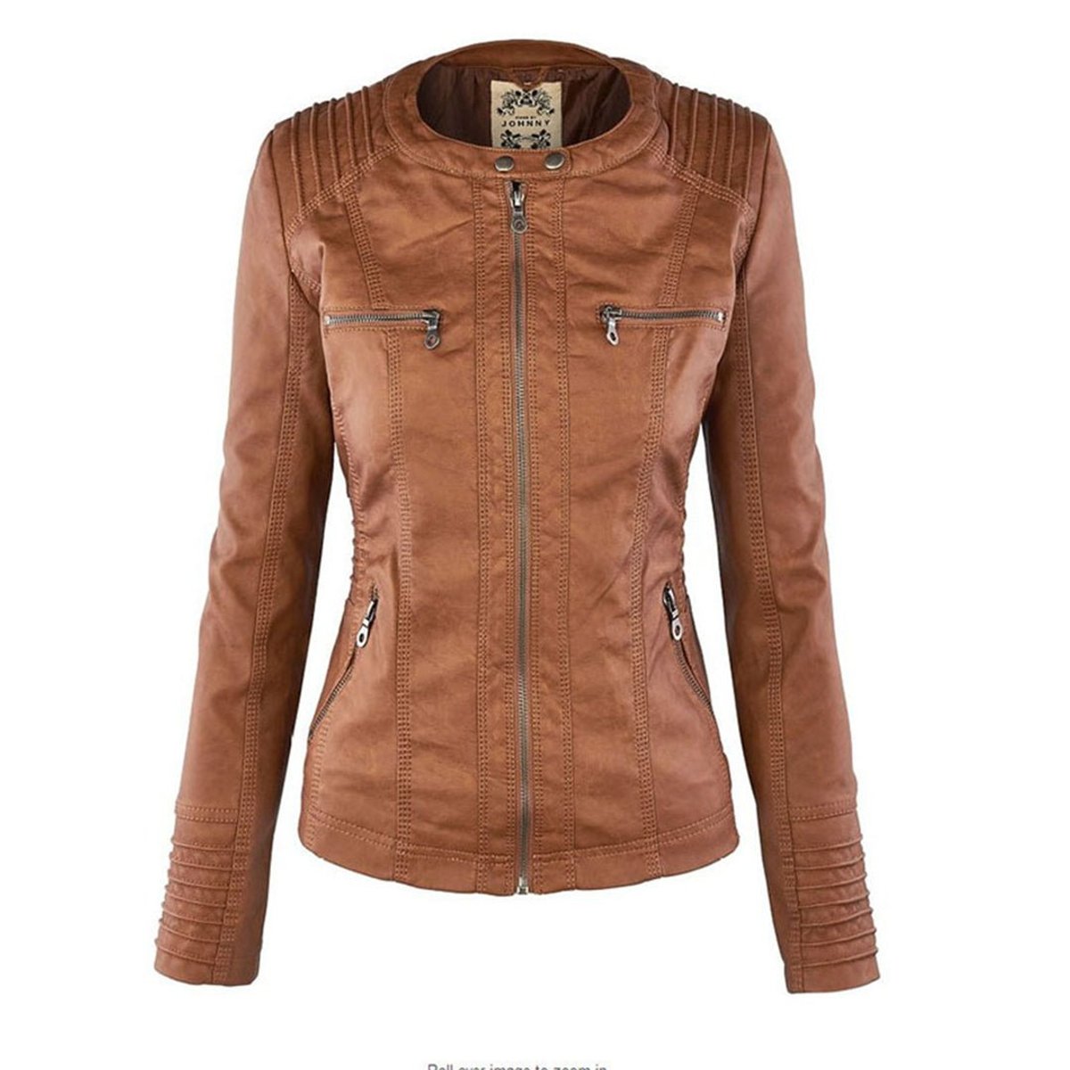 Lucinda | Kapuzen-Motojacke mit abnehmbarer Kapuze