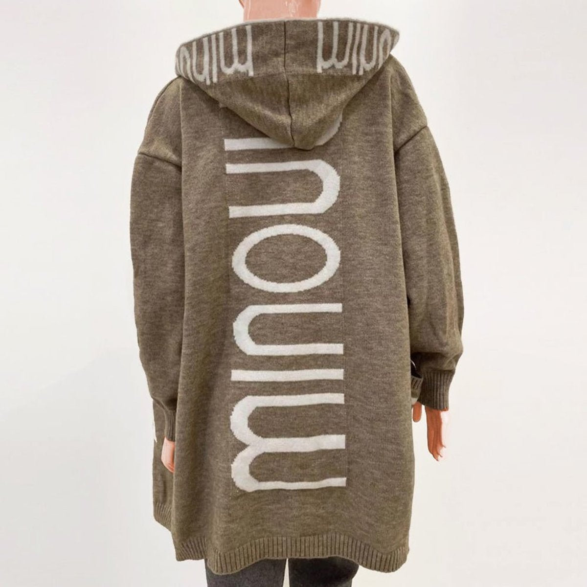 Rosabel | Kapuzen-Cardigan mit offenem Front