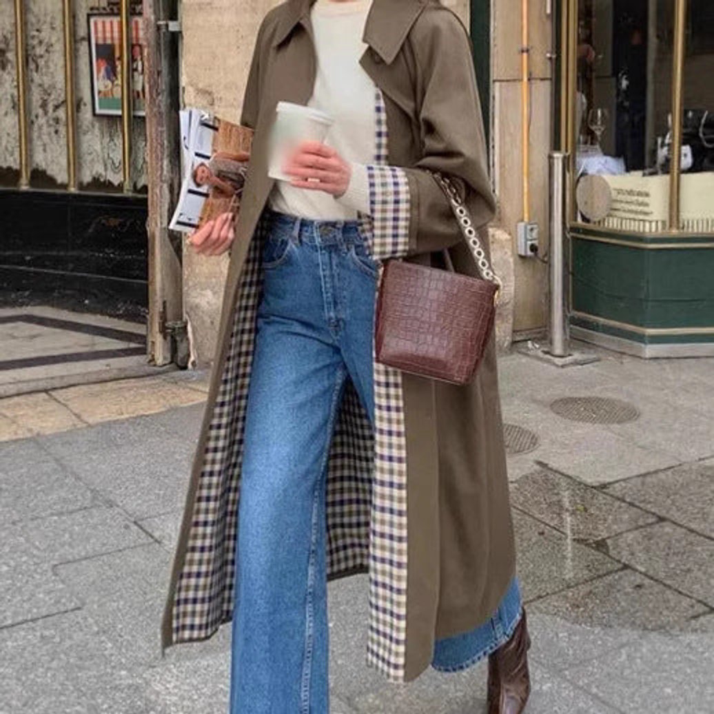 Lucia | Raffinierter Oversized Langer Trenchcoat
