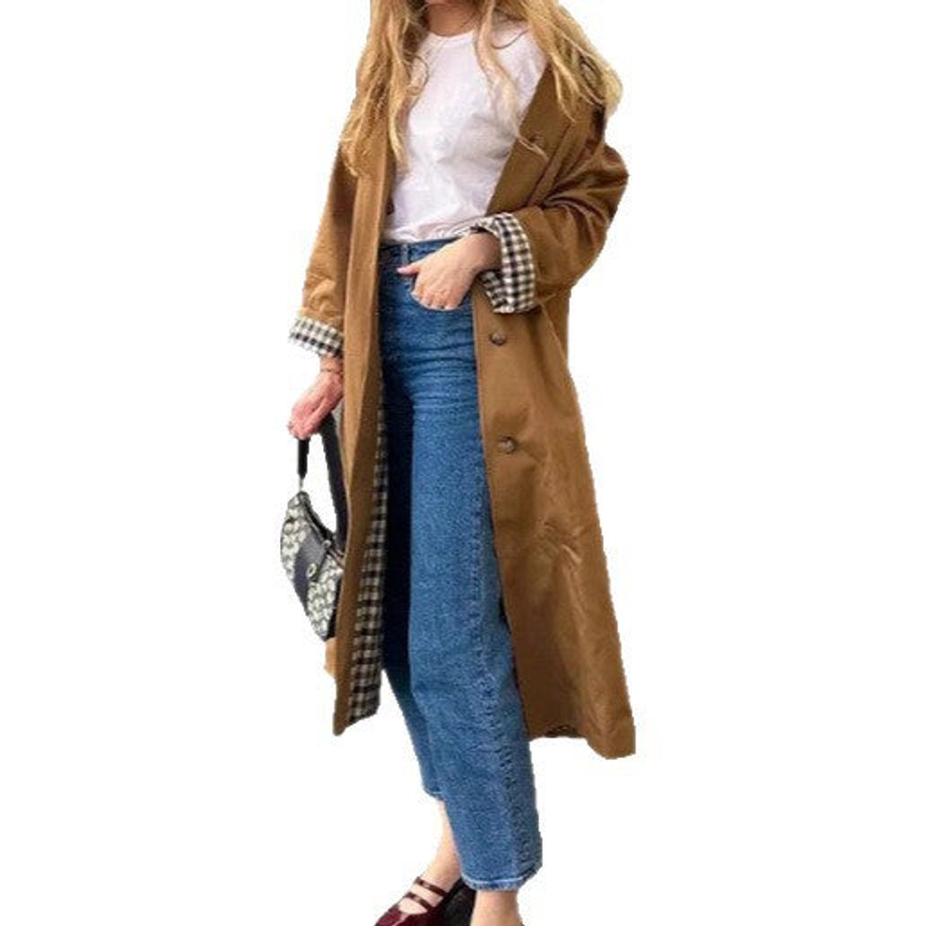Lucia | Raffinierter Oversized Langer Trenchcoat